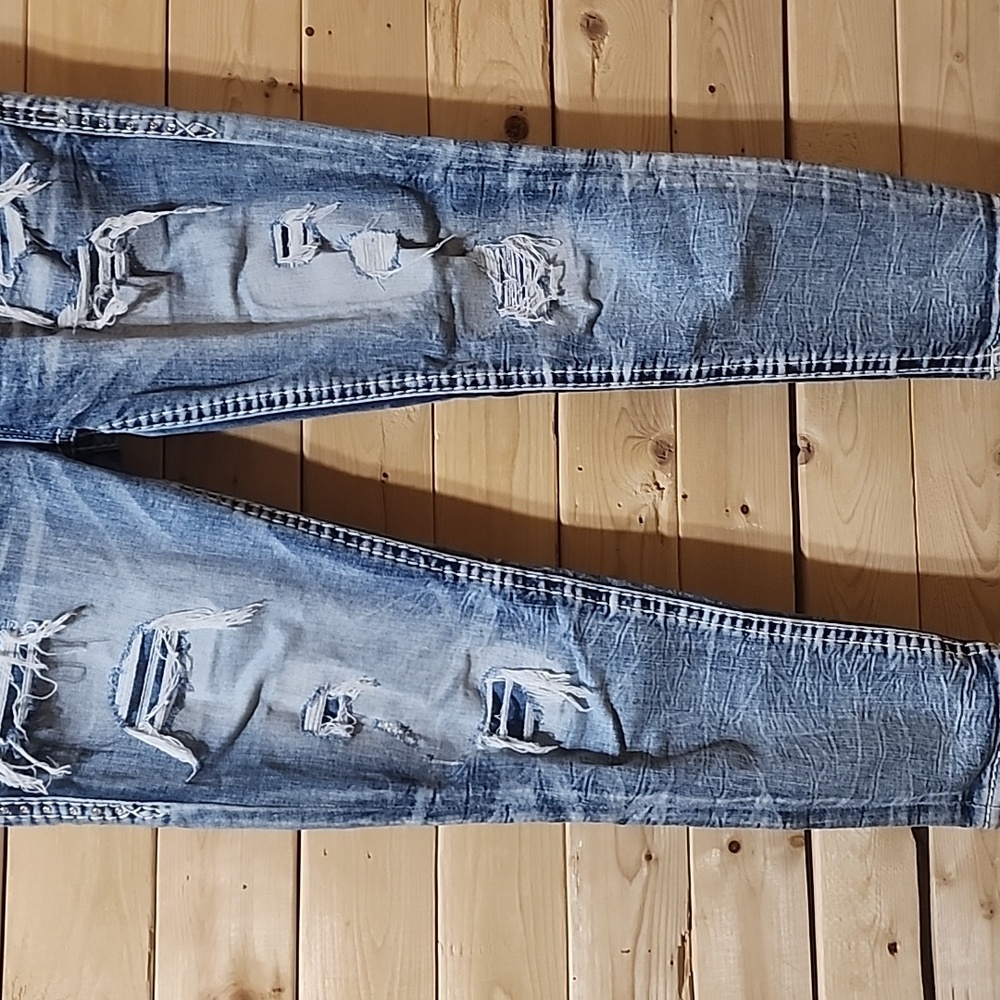 Rock Revival Ankle Skinny Jeans Womens Size 28 Inseam 24in Cotton - Picture 3 of 12